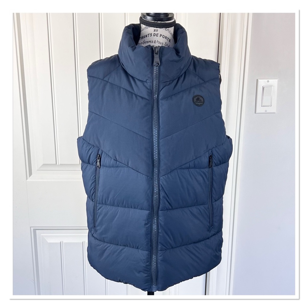 PAJAR Navy Blue Puffer Vest NWOT